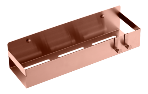 Boheme 10965-CB Полка подвесная + 2 крючка  COPPER BRUSHED