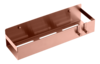 Boheme 10965-CB Полка подвесная + 2 крючка  COPPER BRUSHED