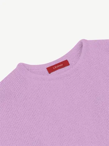 Джемпер оверсайз из шелка