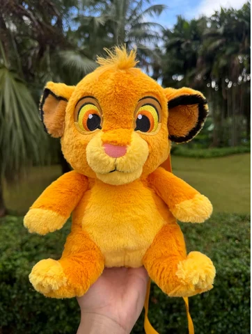 Рюкзак игрушка Симба из мультфильма Король Лев