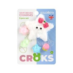 Solomeya Set of charms for hair brush набор украшений для расчески