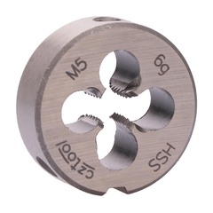 Плашка М 5,0х0,8 DINEN22568 HSS 6g 20х7мм (Стружколом) Bucovice(CzTool) 270050