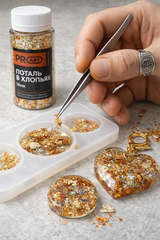 Поталь в хлопьях, Микс (золото, медь), 1гр.ProArt