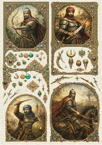 289 Пленочный трансфер для декупажа формат А4, ProArt