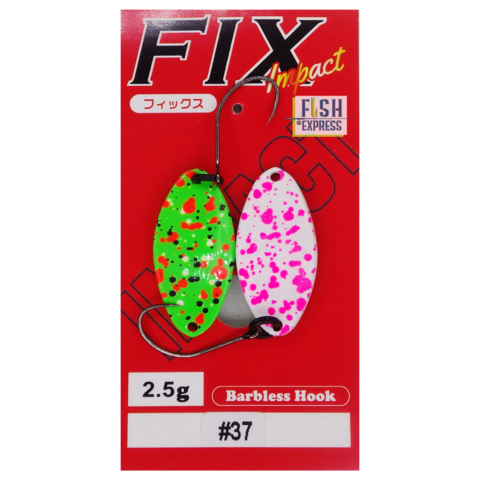 Блесна колеблющаяся FOREST FIX IMPACT 2.5g цвет #37 (РЕПЛИКА)