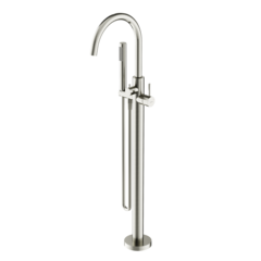 Sancos SC9009BN Смеситель для ванны напольный SANCOS Etna, брашированный никель, PVD покрытие, арт. SC9009BN фото