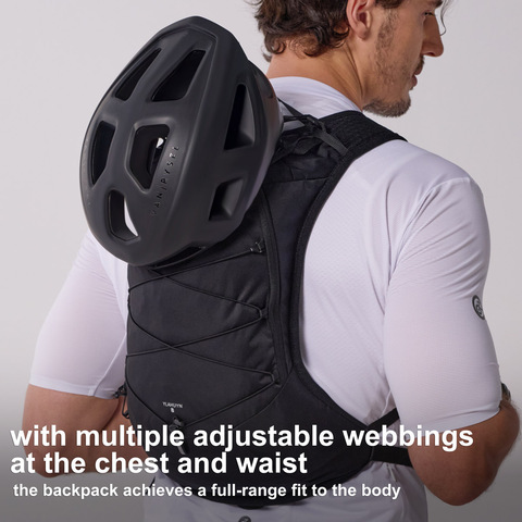 Картинка рюкзак мультиспортивный Nevo Rhino 9291 Black - 2