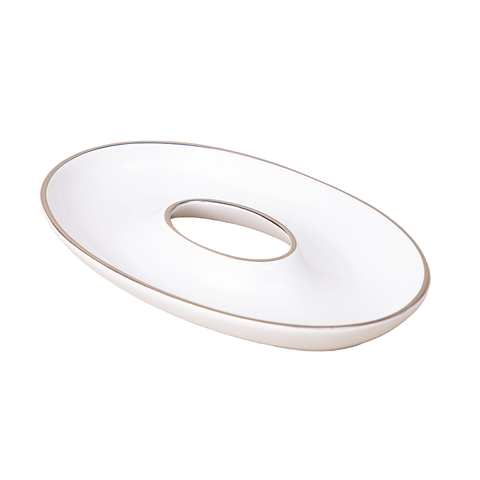 Блюдо для сервировки Lefard, 25*15*5 см - Белый - купить 1