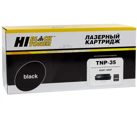 Тонер-картридж Hi-Black HB-TNP-35 для Konica-Minolta bizhub 4000/4000P, 20K