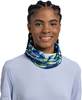Картинка бандана-труба Buff CoolNet Atis Blue - 2