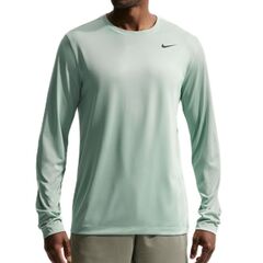 Теннисная футболка Nike Dri-Fit Legend Long Sleeve Fitness - steam/black