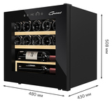 Винный шкаф Libhof Gourmet GM-14 Black