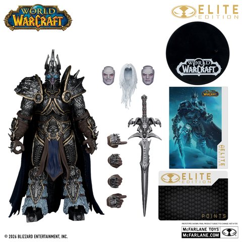 Фигурка Король Лич из игры World of Warcraft McFarlane Elite Edition