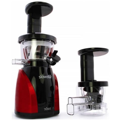 Шнековая соковыжималка Tribest Slowstar SW-2000VS красная
