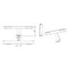 Lemark LM40SV Светильник Lemark UNIVERSAL 40 см
