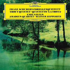Emil Gilels, Amadeus Quartet, Rainer Zepperitz / Schubert: Trout Quintet (LP)