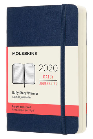 Ежедневник Moleskine Classic Soft Pocket Sapphire (DSB2012DC2)