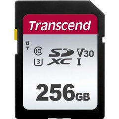 Карта памяти SD Transcend 300S SDXC UHS-I U3 V30 256GB