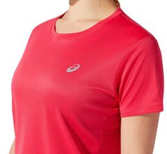 Женская теннисная футболка Asics Core Short Sleeve Top - pixel pink