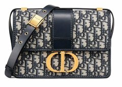 Сумка Dior 30 Montaigne жаккард Oblique