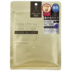 Quality Маска дерма лазер с супер витамином С VC100 Кволити Фест - 1st Derma Laser Super VC100, 7 шт.