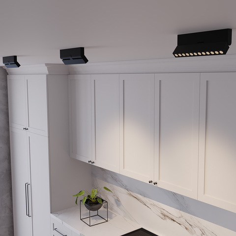 Потолочный светодиодный светильник Maytoni Points rot C136CL-12W3K-B