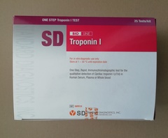 Набор для определения кардиомаркеров тропонина I и миоглобина (SD BIOLINE TnI/Myo Duo) 25тестов Standard Diagnostics, Inc., Корея