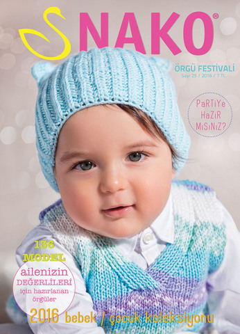 Журнал NAKO № 25 (для детей и малышей) - 136 моделей