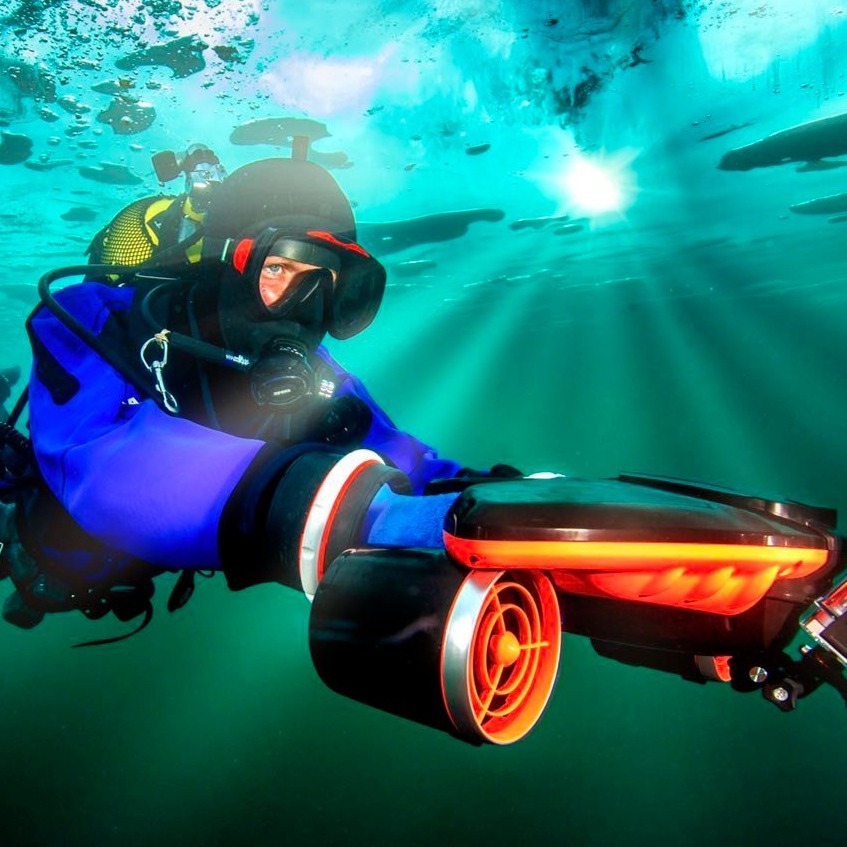 Underwater Jetski  Underwater, Jet ski, Scuba diving equipment