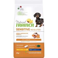 Natural Trainer Sensitive No Gluten Mini Adult Dog – Salmon