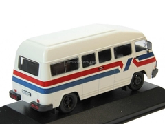 Rocar TV-35 white with stripes 1:43 DeAgostini Masini de legenda #80