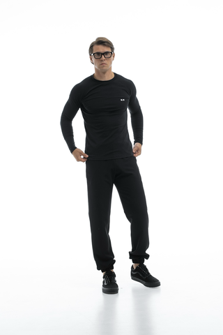 Костюм лонгслив и мужские джоггеры