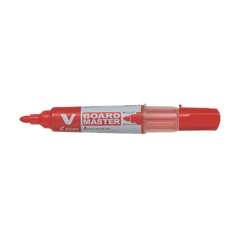 Маркер для досок Pilot WBMA-VBM-M-BG красный (толщина линии 1-3 мм)