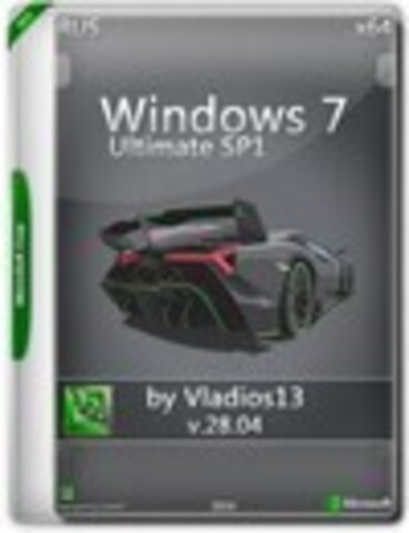 Windows 7 Ultimate SP1 x64 By Vladios13 v.28.04 [2016, RUS]