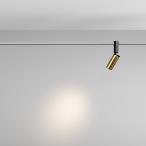 Магнитный трековый светильник Maytoni Focus Led TR201-1-5W3K-M-BBS