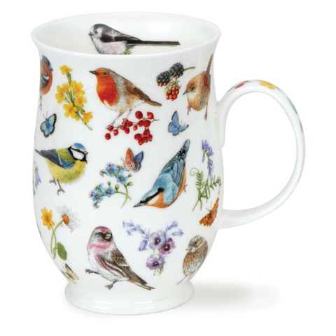 Кружка 310мл Dunoon Парк птиц Зарянка Саффолк