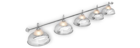 Светильник Fortuna Crown Silver 5 плафонов