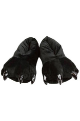 Тапки кигуруми черные