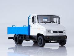 ZIL-5301 Goby flatbed truck white-blue 1:43 Our Trucks #33
