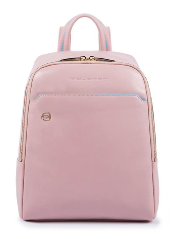 Рюкзак женский Piquadro Blue Square CA4233B2/RO3 розовый, материал: кожа натуральная