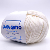 Пряжа Lana Gatto Maxi Soft 978 молочный