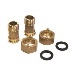 Монтажный комплект латунный к счетчику воды Ду 40