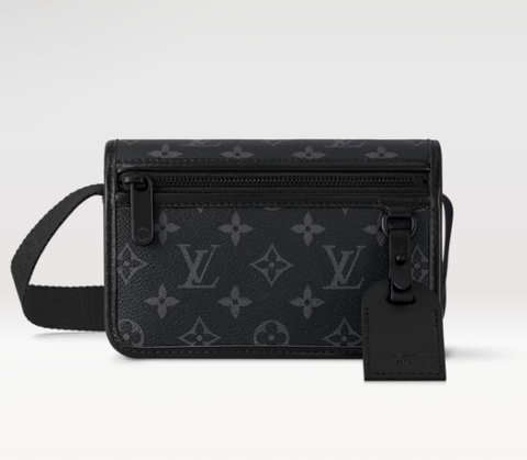 Бумажник Louis Vuitton Bosphore Wearable, черный