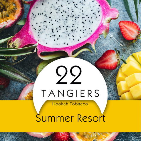 Табак Tangiers 100 г Noir Summer Resort