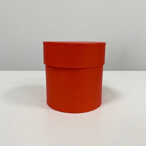 Цилиндр одиночный, 12х12 см, Красный, 1 шт.