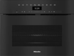 Компактный духовой шкаф с СВЧ Miele H7440BMX OBSW