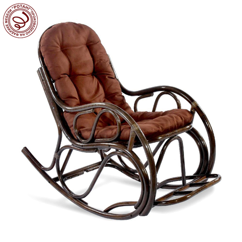 Кресло-качалка с подножкой Bitter chocolate