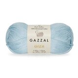 Пряжа Gazzal Giza 2473 нежно-голубой