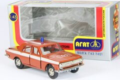 GAZ-24 Volga fire brigade Agat Mossar Tantal 1:43