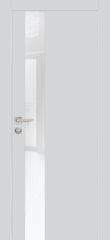Дверь PX-10 AL кромка с 2-х ст. / Цвет Агат / белоснежный лакобель / Двери PROFILO PORTE